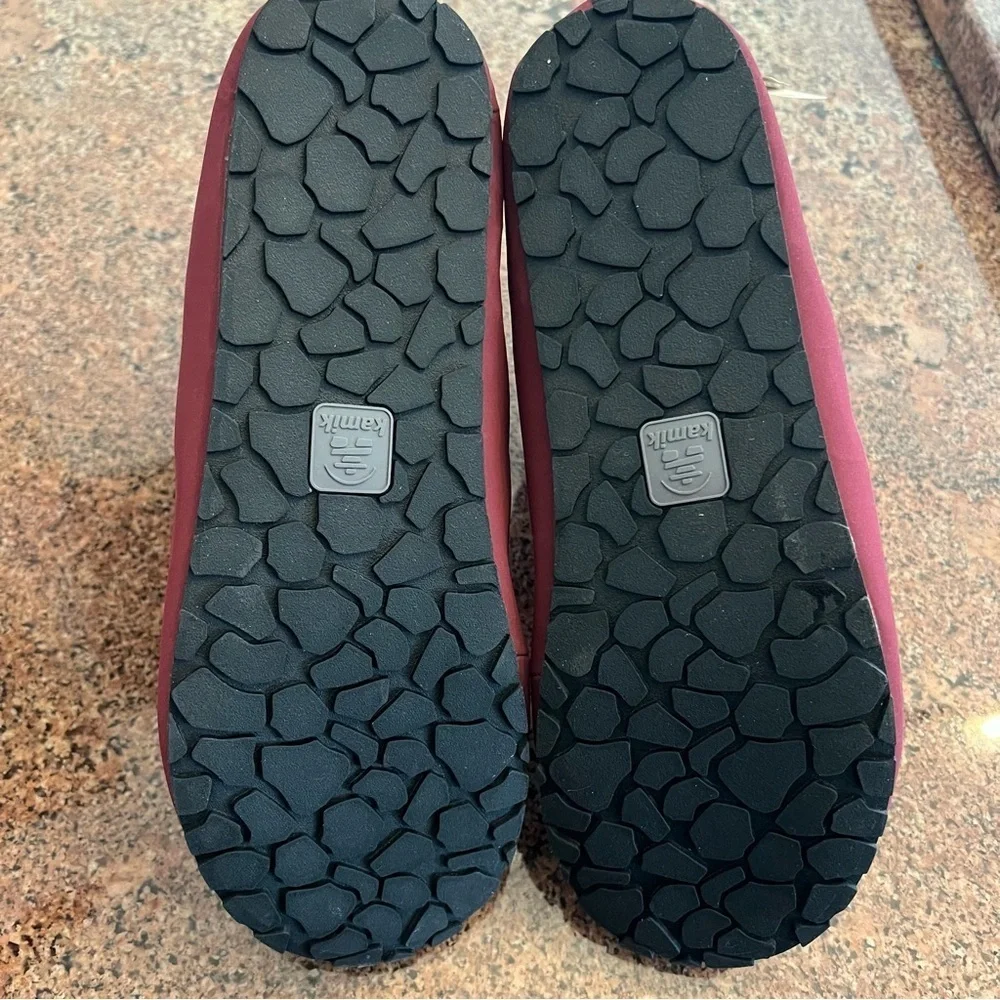 Kamik Quilted Red Slipper Boots